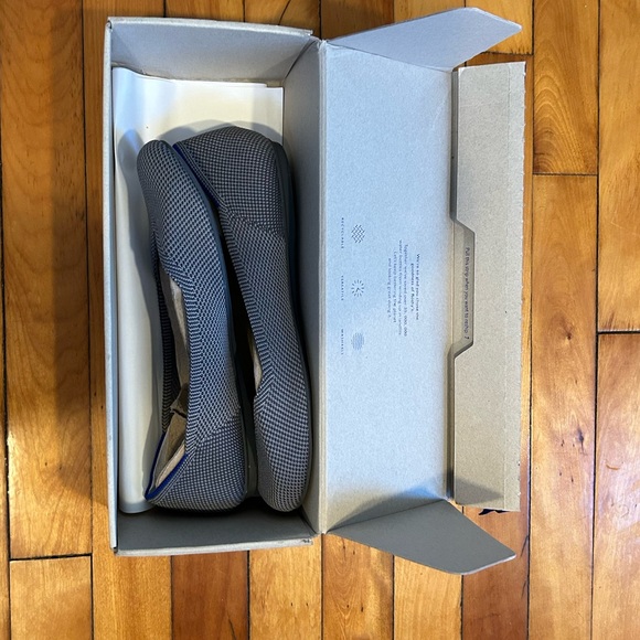 Rothy’s Charcoal flats style 001-203 - Picture 6 of 6